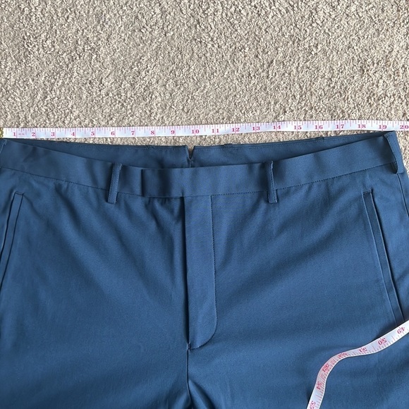 Sene Soho FlexTech 39x28 Blue Tailored Dress Pant - Picture 12 of 13